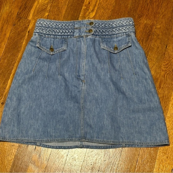 Free People denim skirt size 6 - Picture 2 of 11